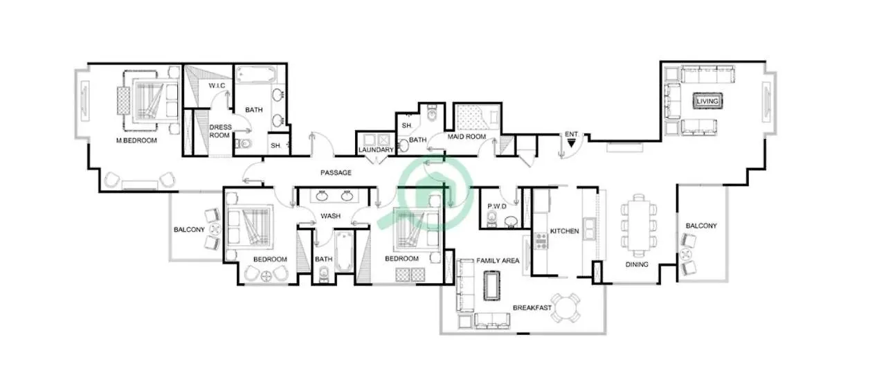 Spectacular Burj & Fountain View - Luxurious 3 Bedrooms & Maids Room - The Residences Dubai