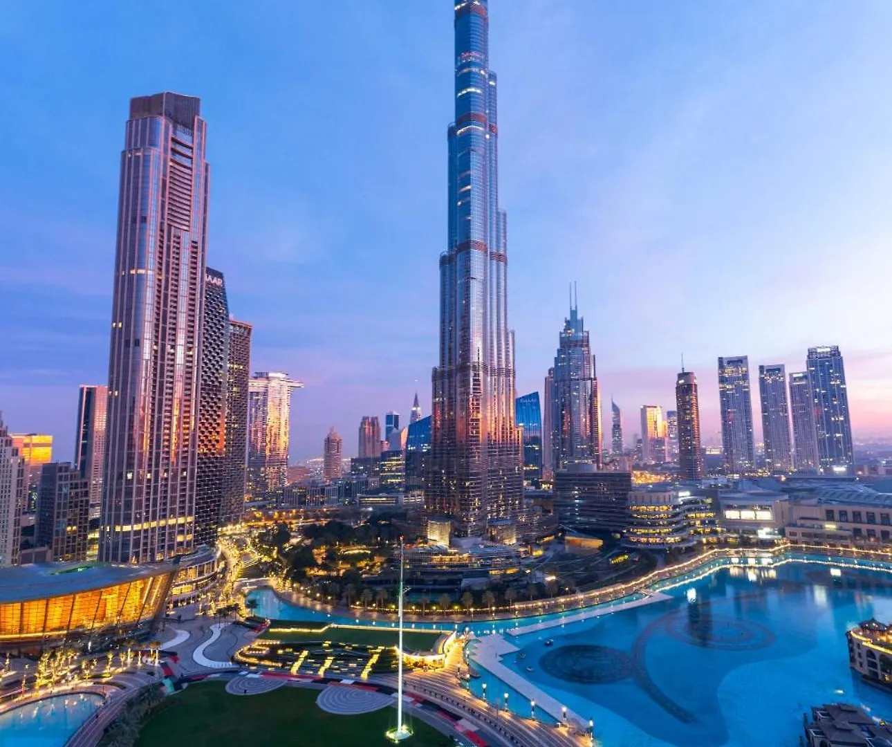 Apartment Spectacular Burj & Fountain View - Luxurious 3 Bedrooms & Maids Room - The Residences Dubai Vereinigte Arabische Emirate